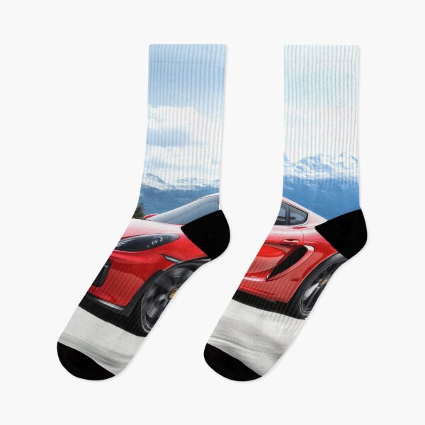 Item preview, Red Porsche 917 Cayman S – High-Performance Art X designed and sold by AutoPopStudio.