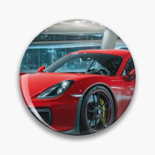 Item preview, Candy Apple Red Porsche 917 Cayman S – Automotive Perfection III designed and sold by AutoPopStudio.
