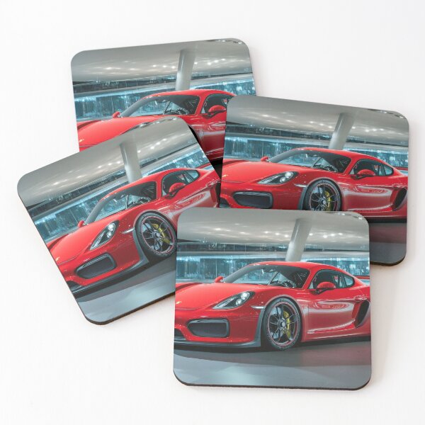 Item preview, Candy Apple Red Porsche 917 Cayman S – Automotive Perfection III designed and sold by AutoPopStudio.