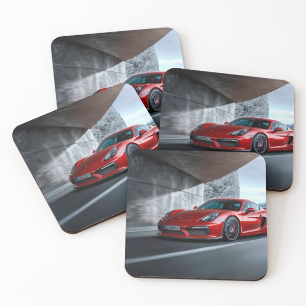 Item preview, Candy Apple Red Porsche 917 Cayman S – Automotive Perfection V designed and sold by AutoPopStudio.
