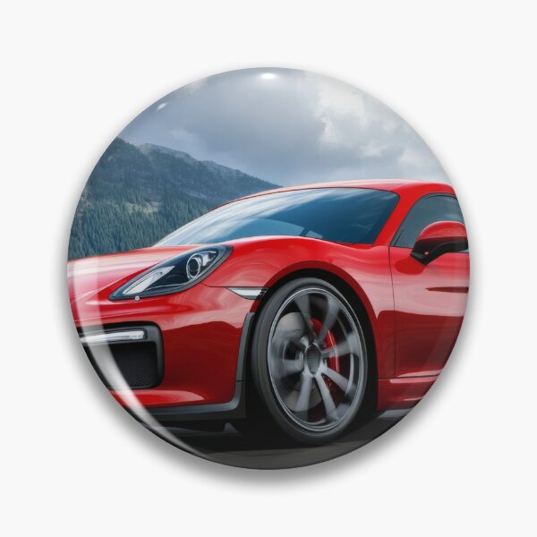 Item preview, Candy Apple Red Porsche 917 Cayman S – Automotive Perfection VII designed and sold by AutoPopStudio.