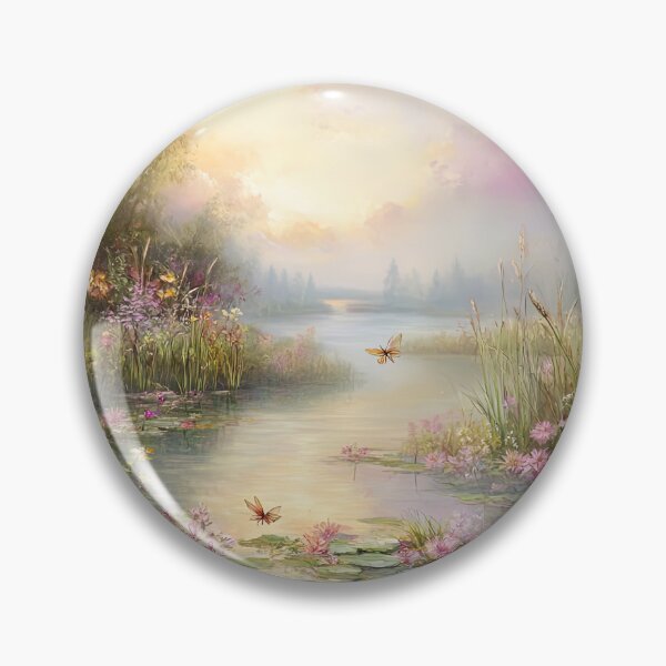 Item preview, Painted Reverie: The Whispering Brook of Floral Dreams designed and sold by bloorose.