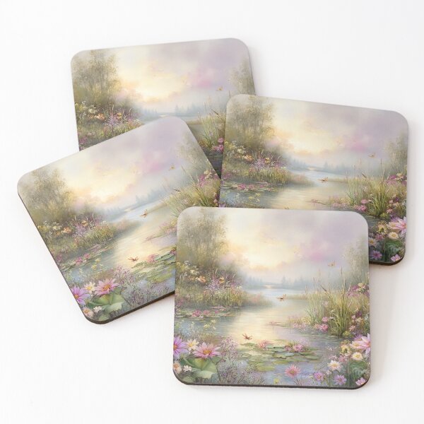 Item preview, Painted Reverie: The Whispering Brook of Floral Dreams designed and sold by bloorose.