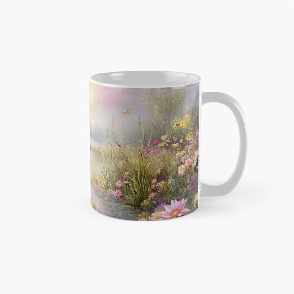 Item preview, Painted Reverie: The Whispering Brook of Floral Dreams designed and sold by bloorose.