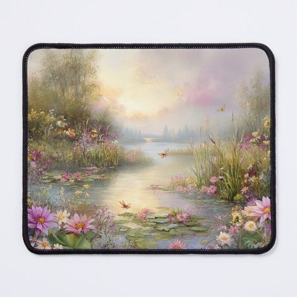 Item preview, Painted Reverie: The Whispering Brook of Floral Dreams designed and sold by bloorose.