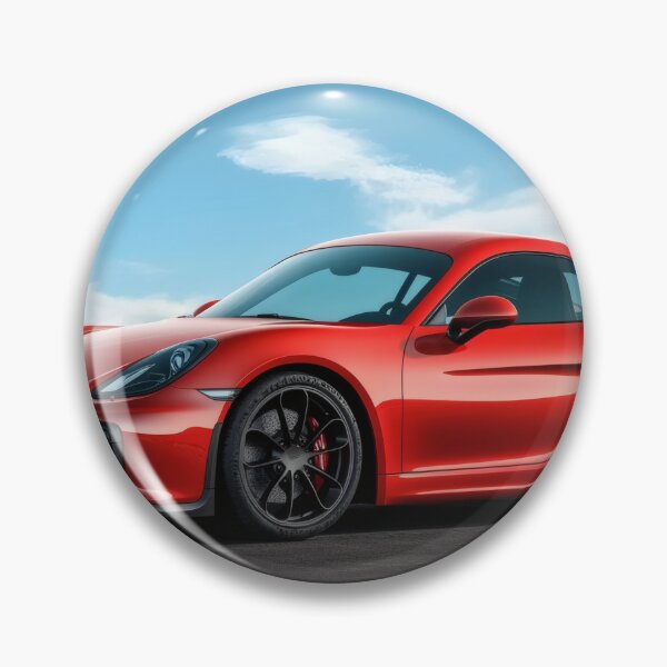 Item preview, Candy Apple Red Porsche 917 Cayman S – Automotive Perfection VII designed and sold by AutoPopStudio.