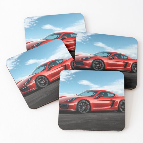 Item preview, Candy Apple Red Porsche 917 Cayman S – Automotive Perfection VII designed and sold by AutoPopStudio.