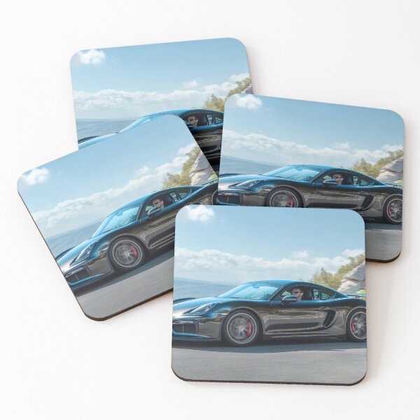 Item preview, Gunmetal Grey Porsche 917 Cayman S – Timeless Performance designed and sold by AutoPopStudio.