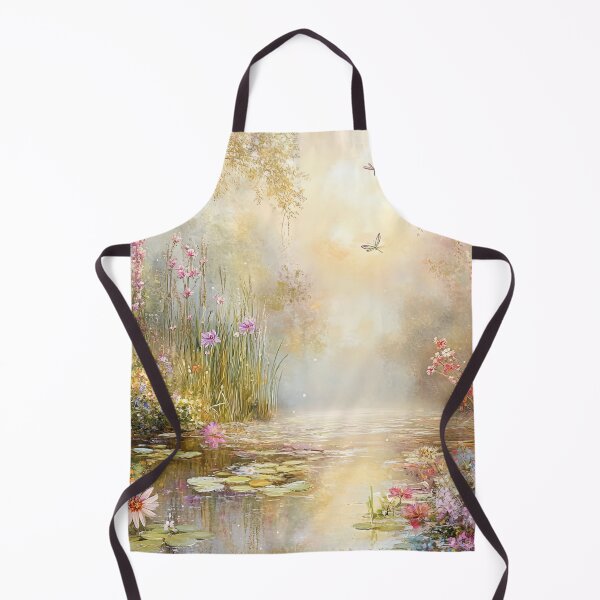 Item preview, Sunlit Sanctuary: The Whispering Waters of Floral Abundance designed and sold by bloorose.