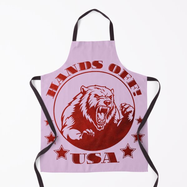 Item preview, Hands Off USA Grizzly Bear designed and sold by MALIKABO.