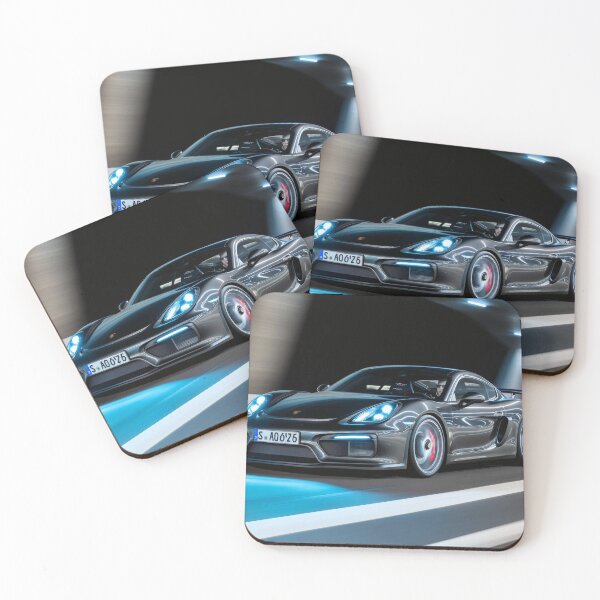 Item preview, Gunmetal Grey Porsche 917 Cayman S – Timeless Performance VI designed and sold by AutoPopStudio.