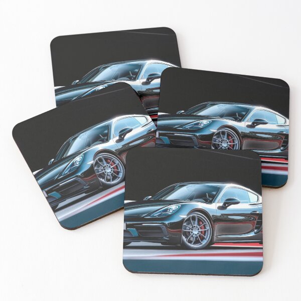 Item preview, Black Porsche 917 Cayman S – Sleek. Powerful. Iconic. designed and sold by AutoPopStudio.