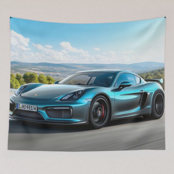 Item preview, Blue Porsche 917 Cayman S – Precision & Style IV designed and sold by AutoPopStudio.