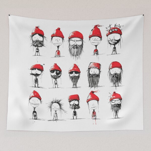 Item preview, Lumberjack faces  designed and sold by Brendon987.