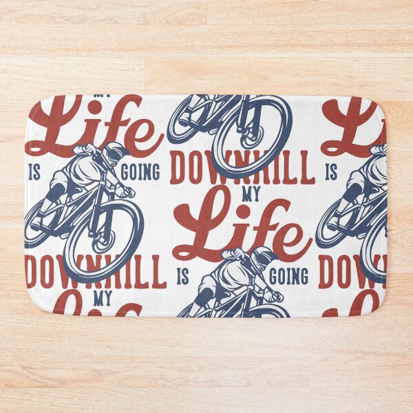 Item preview, My Life Is Downhill (And I Love It!): Funny Downhill Bike Design designed and sold by Polarisofficial.