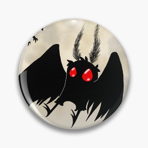 Item preview, Mothman and Friend designed and sold by CatsToCrows.