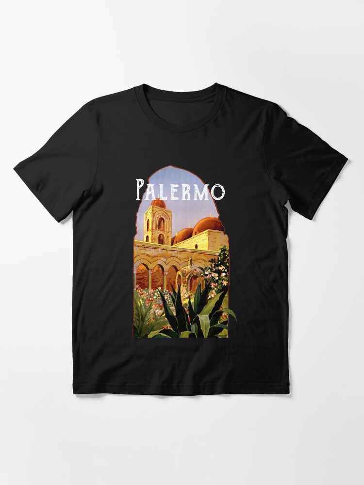 Alternate view of Sicily Palermo Vintage Italian Themed Sicilian Pride Essential T-Shirt