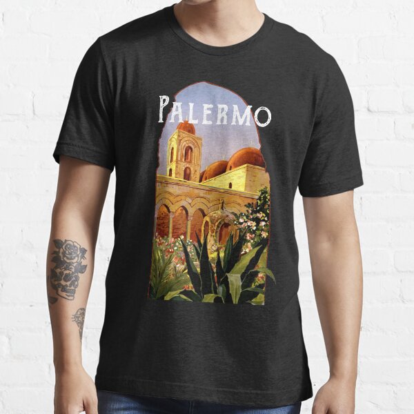 Sicily Palermo Vintage Italian Themed Sicilian Pride Essential T-Shirt