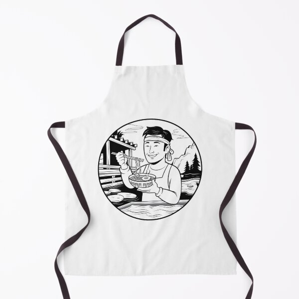 Item preview, Mountain Background Ramen Design designed and sold by Peter Stawicki.