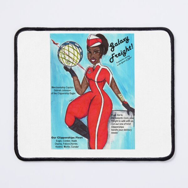 Item preview, Galaxy Freight Ad designed and sold by Ronald Woods.
