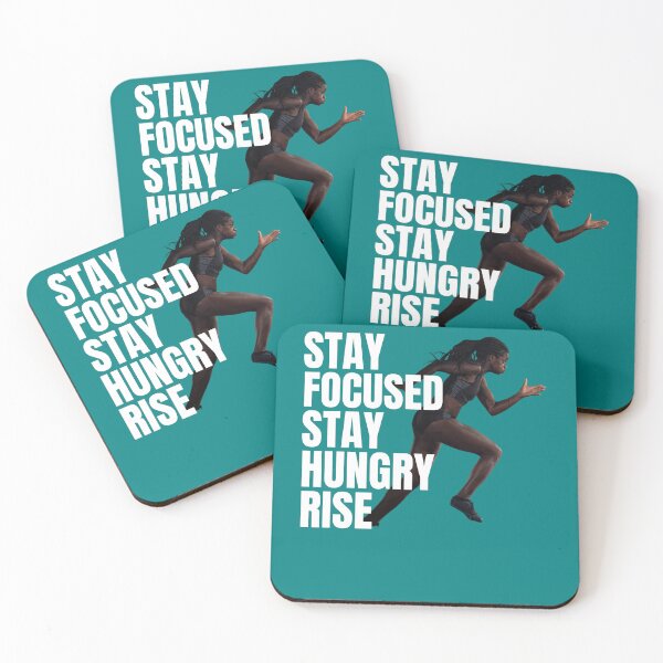 Item preview, Stay Focused Stay Hungry Rise designed and sold by PrintHorizonD.