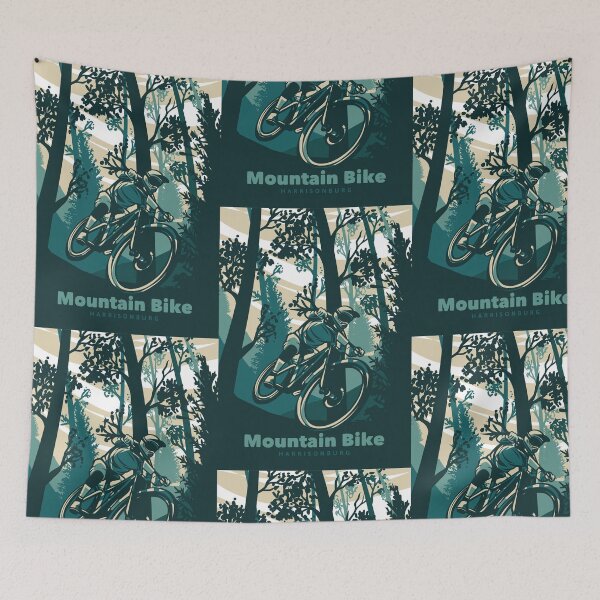 Item preview, Mountain Biking in the Woods: Adventure and Nature in Harrisonburg designed and sold by Polarisofficial.