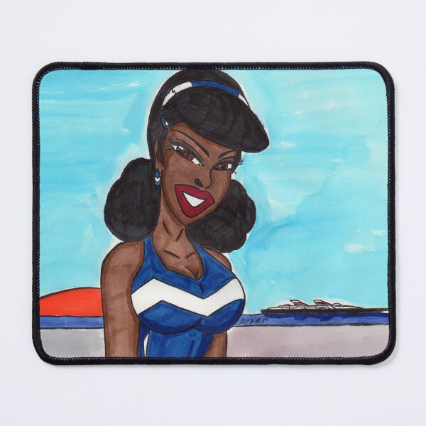Item preview, Julie at the Beach designed and sold by Ronald Woods.