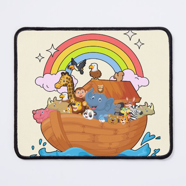 Item preview, Noah's Ark Baby Animals - Rainbow designed and sold by binspired2shop.