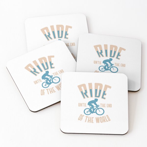 Item preview, Ride Until The End Of The World: Inspiring Design for Passionate Cyclists designed and sold by Polarisofficial.