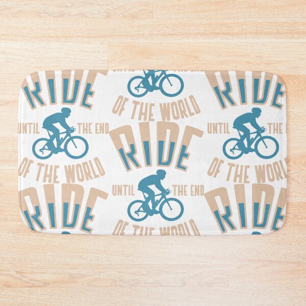 Item preview, Ride Until The End Of The World: Inspiring Design for Passionate Cyclists designed and sold by Polarisofficial.