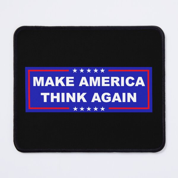 Item preview, Make America Think Again designed and sold by Cat Lady Designs.