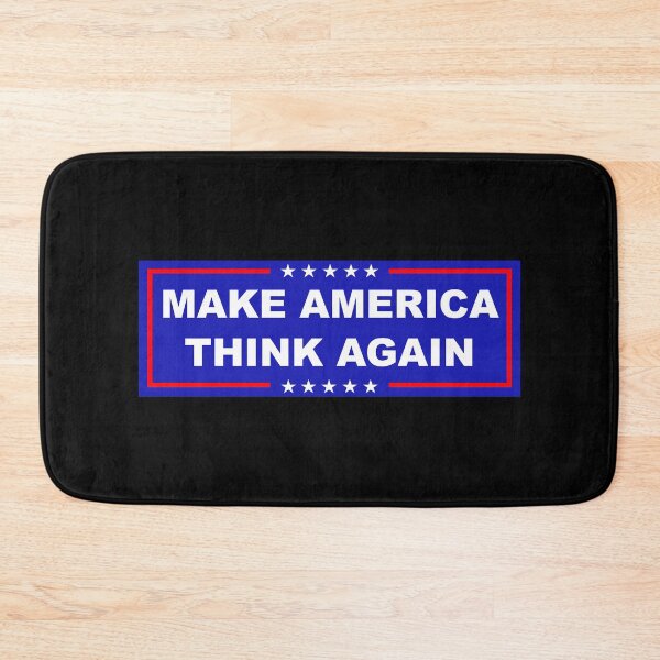 Item preview, Make America Think Again designed and sold by Cat Lady Designs.
