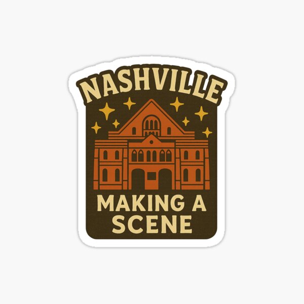 Item preview, Nashville Ryman Auditorium Making a Scene designed and sold by Wander Designs.