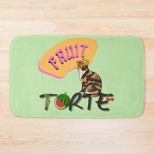 Item preview, "Fruit Torte" Tortie Cat Sticker designed and sold by OneMeanMug.