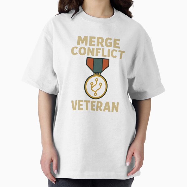Item preview, Merge Conflict Veteran Programmer designed and sold by TactiCodeTees.