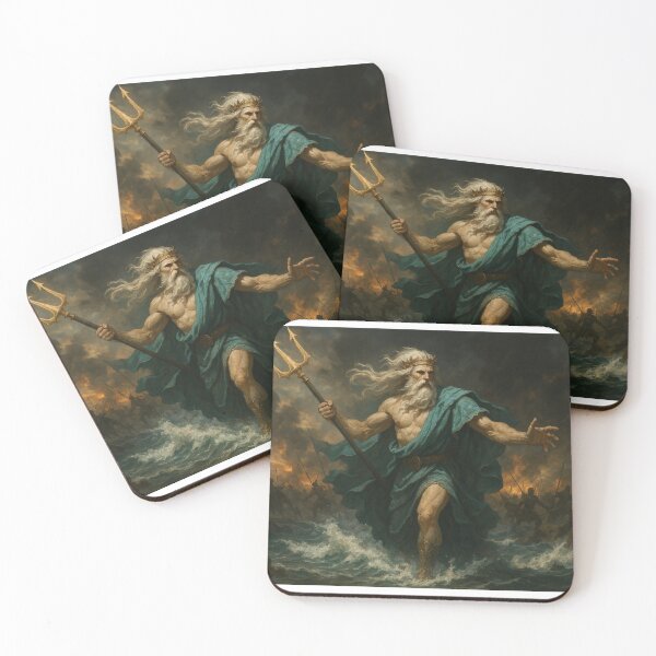 Item preview, Greek Mythodological Poseidon God designed and sold by AdisKucius.