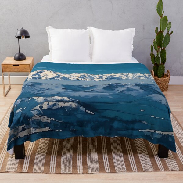 Item preview, Scenic Winter Olympic Mountains (Graphic) designed and sold by flyscenicair.