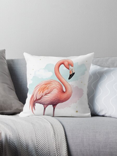 Item preview, Flamingo nursery artwork designed and sold by NatalieOlan.