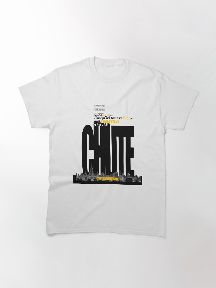 Alternate view of La Chute et l'Atterissage Classic T-Shirt