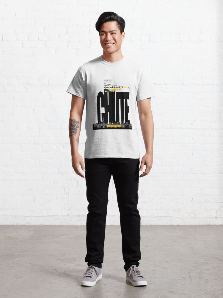 Alternate view of La Chute et l'Atterissage Classic T-Shirt