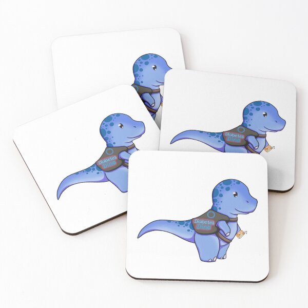 Item preview, Diabetes Assistance Dino designed and sold by flyre-flinnigan.