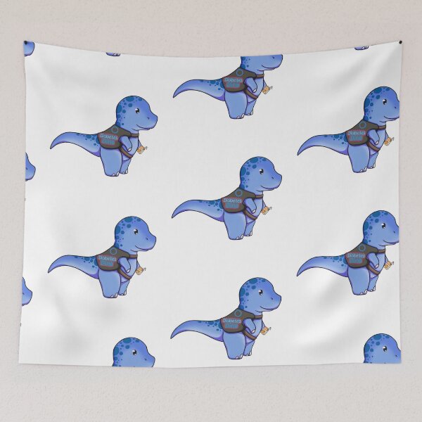 Item preview, Diabetes Assistance Dino designed and sold by flyre-flinnigan.