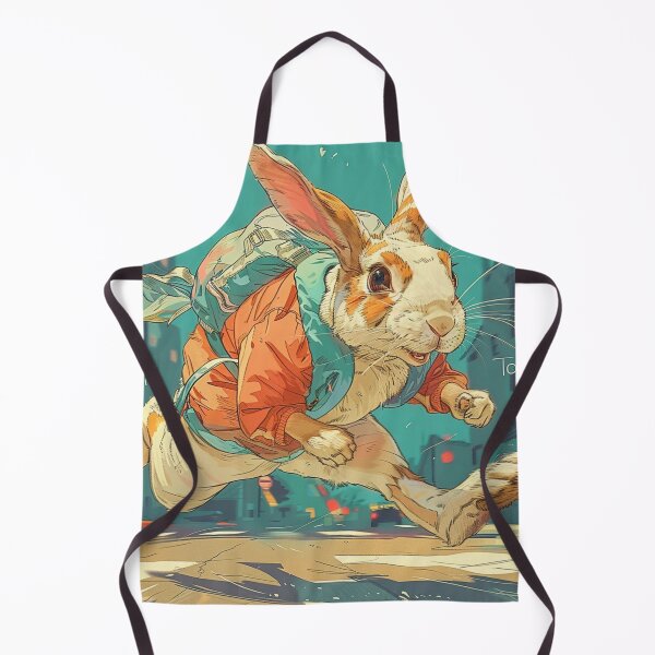 Item preview, "Fastest Hopper in Town" – Race-Style Bunny  Design designed and sold by kurtulushstudio.