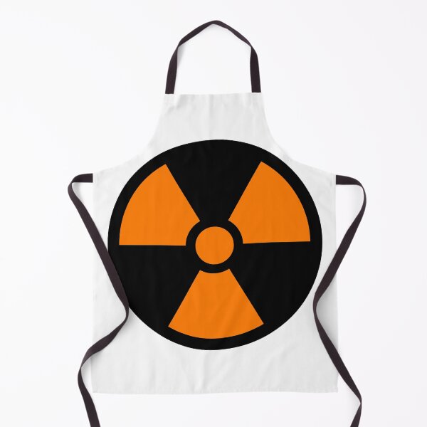 Item preview, Orange Trefoil Symbol on Black Background designed and sold by The-Inner-Light.