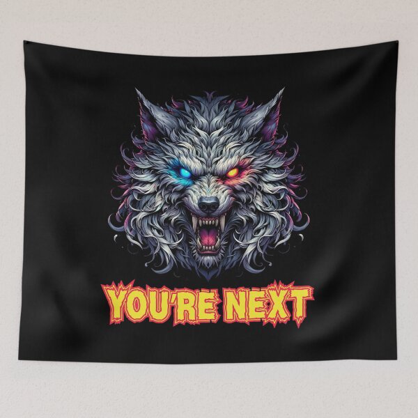 Item preview, Scary Wolf You're Next designed and sold by MALIKABO.
