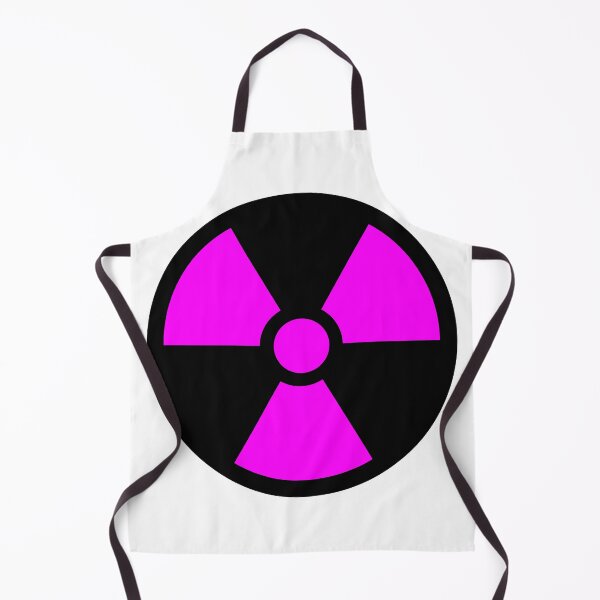 Item preview, Magenta Trefoil Symbol on Black Background designed and sold by The-Inner-Light.