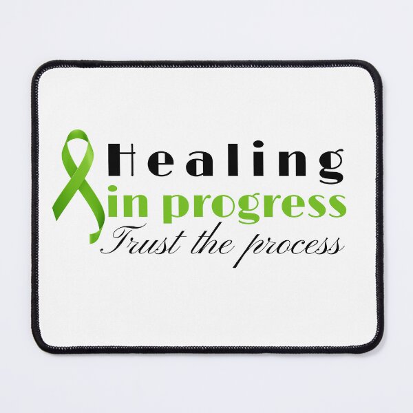 Item preview, Healing in progress, Trust the Process Inspiration Design designed and sold by Raise2Shine.