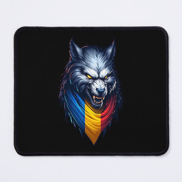 Item preview, Werewolf with Romanian flag designed and sold by ReneMM.