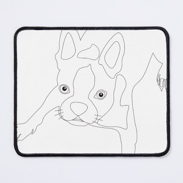 Item preview, Cute Boston Terrier Lineart designed and sold by Adam Hypki Design.