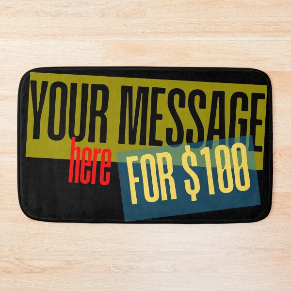 Item preview, Your Message Here designed and sold by Rex Vox.